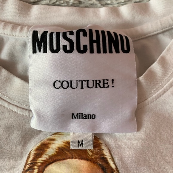 RARE MOSCHINO Couture Barbie T-Shirt (M) - Picture 3 of 7
